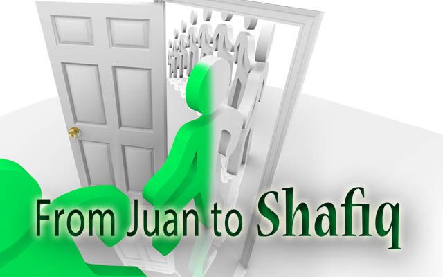 From Juan to Shafiq