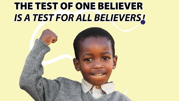 The Test of One Believer is a Test for All Believers