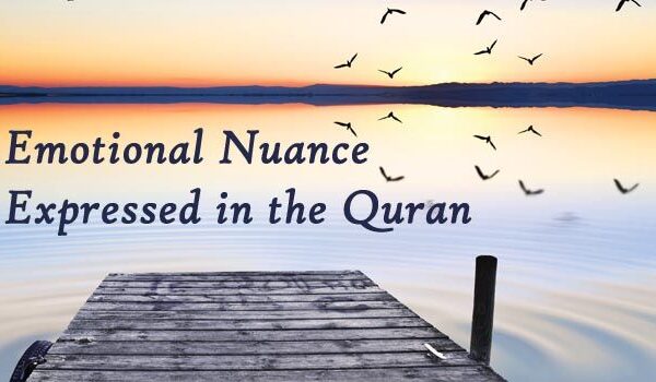 Emotional Nuance Expressed in the Quran