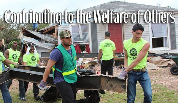 Contributing to the Welfare of Others