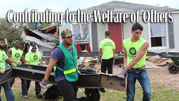 Contributing to the Welfare of Others