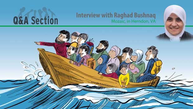 Interview with Raghad Bushnaq, Mozaic, in Herndon, VA