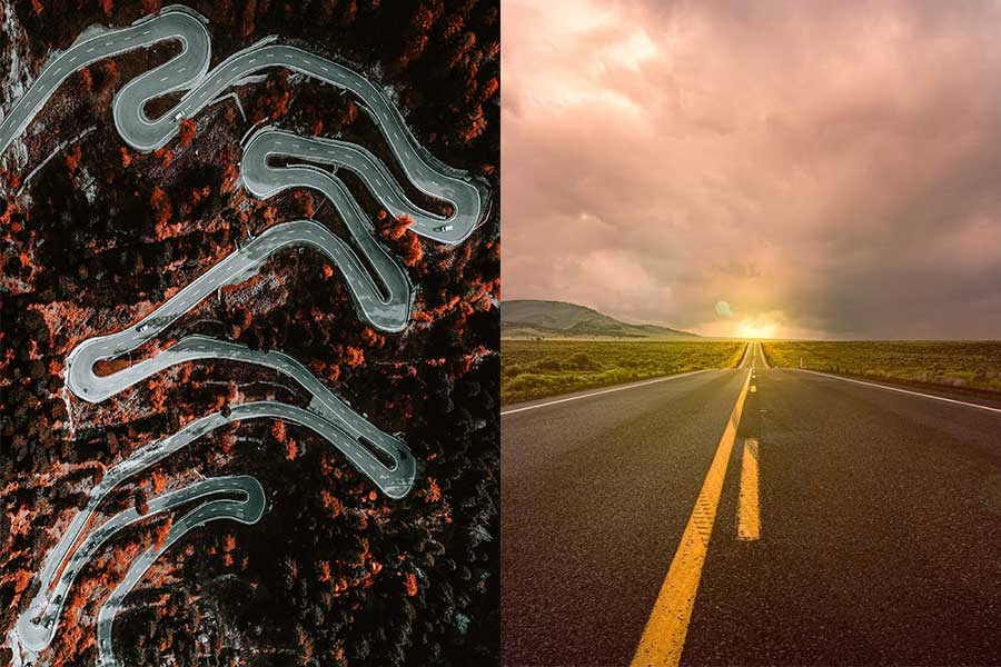 From Zigzags to the Straight Path — Part Two