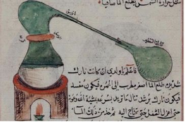 Alembic sketch from the Islamic Golden Age Photo credits: ResearchGate